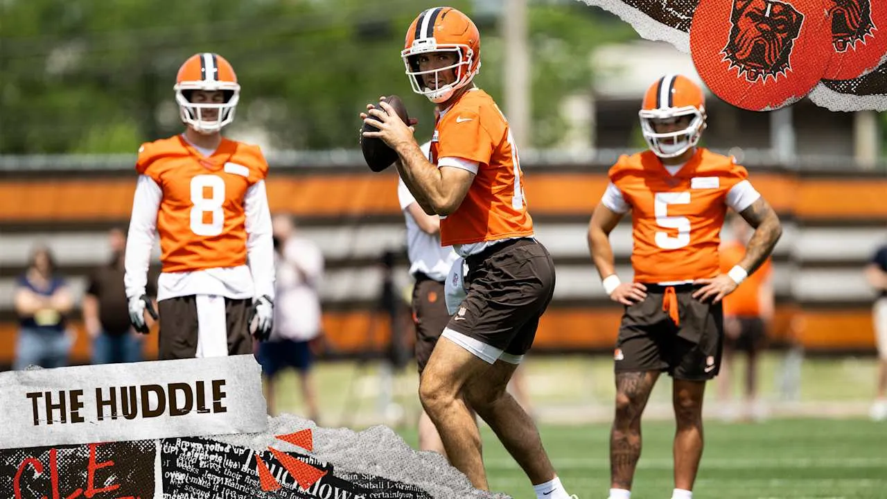 Persaingan Quarterback Browns Sesuai Jalurnya | The Huddle